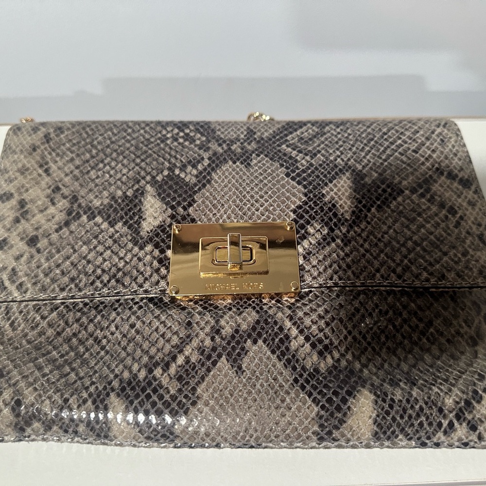 Michael Kors Snakeskin Crossbody Bag